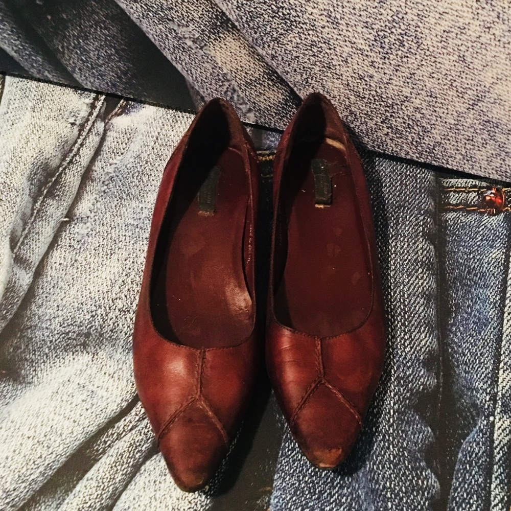 Leather Flats